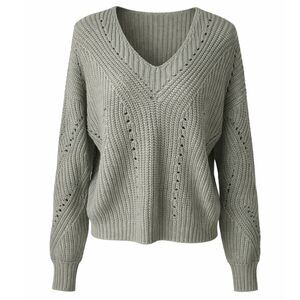 MOON & MADISON OVERSIZED CASUAL CLASSIC EVERYDAY LOOSE KNIT SWEATER SIZE SMALL